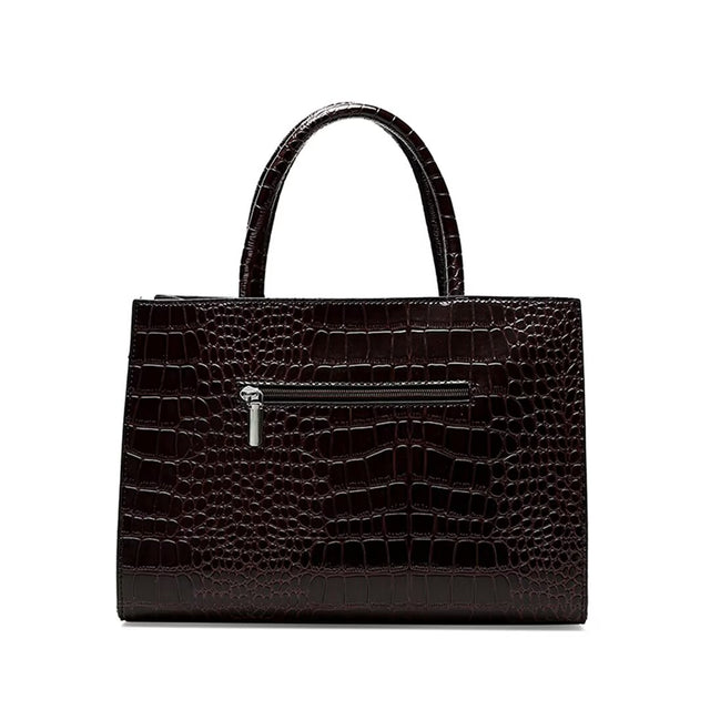 ExoticElegance Alligator Pattern Tote