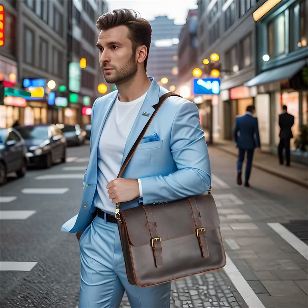 Silvareign Office Zip Satchel