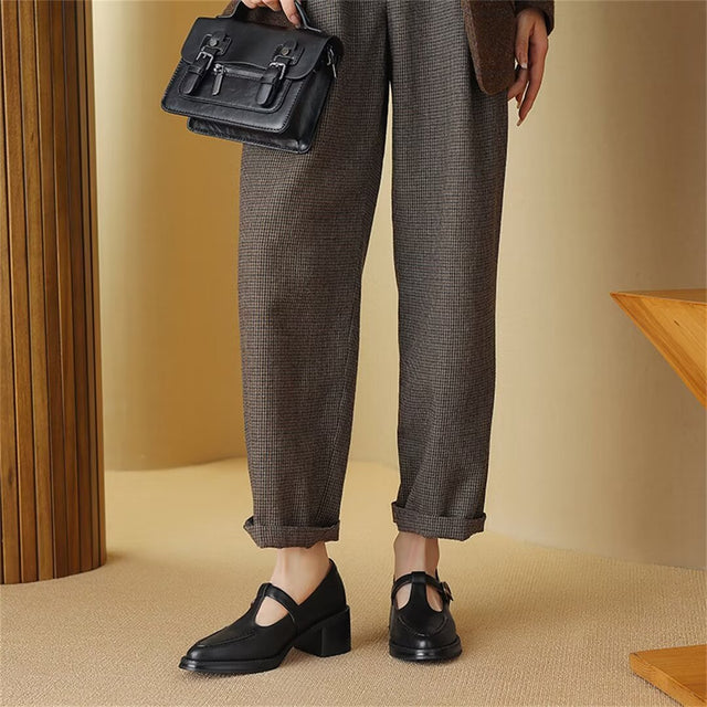 Opulessa Buckled Elegance Pumps