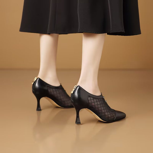 Sculpted Stride With Fierce Avant-Glam Spin