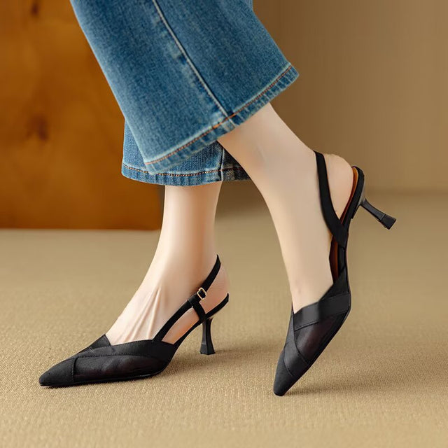 Snakura Smooth Heels