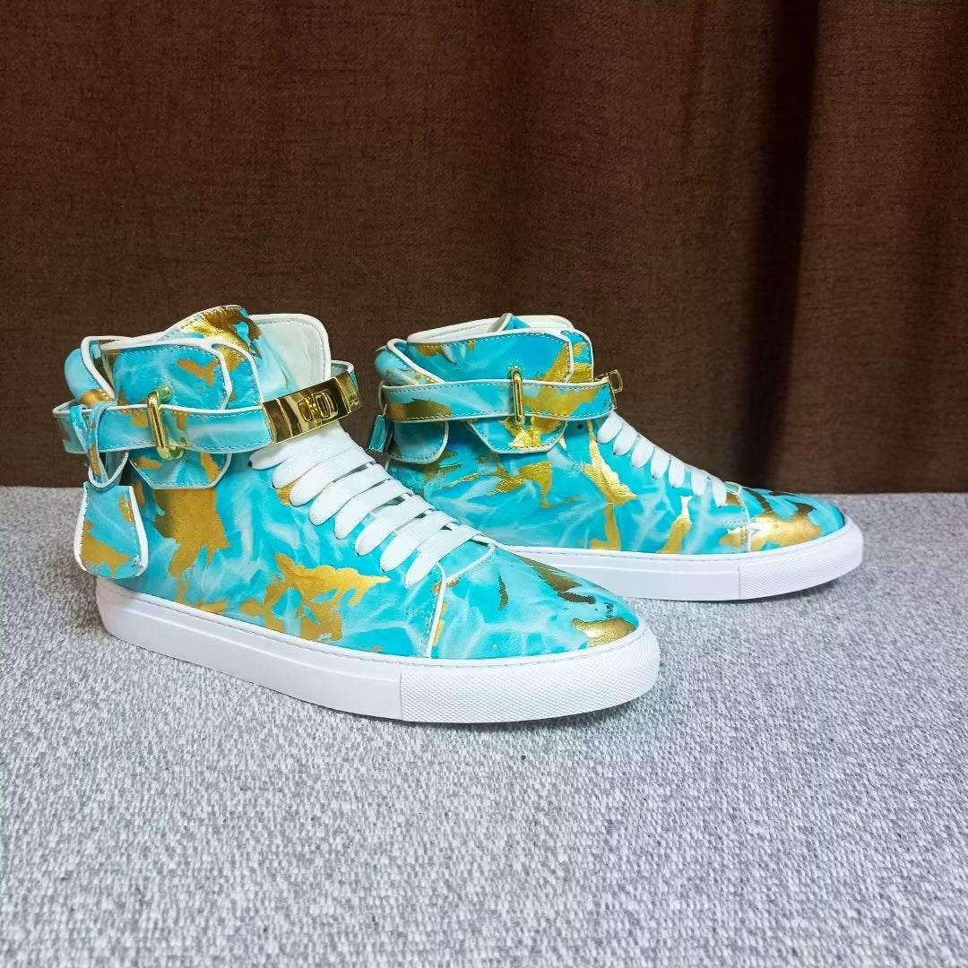 Nova High-Top – Blue Burst