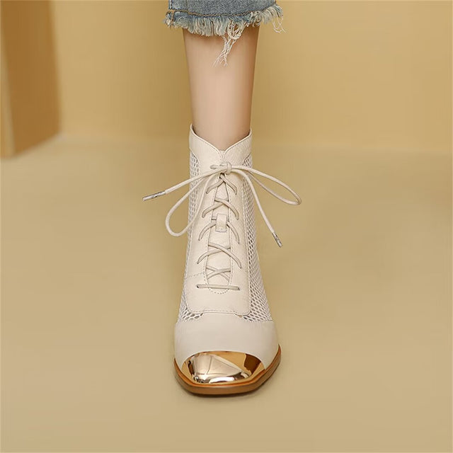 Zip-Stride Serpatura Office Boots