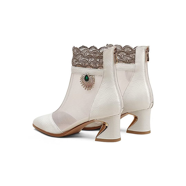 Luxalon Croctex Zipped Boots