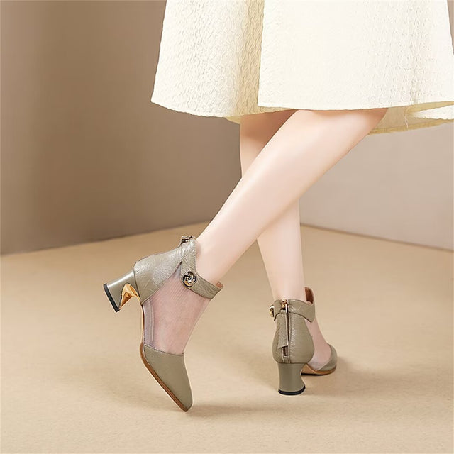 Zephyrique Glam Zipper Boots