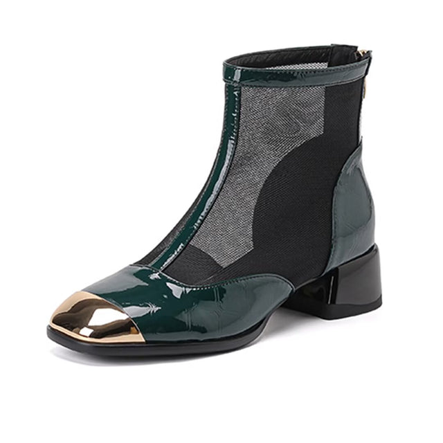 Opulessa Zip-Closure Booties