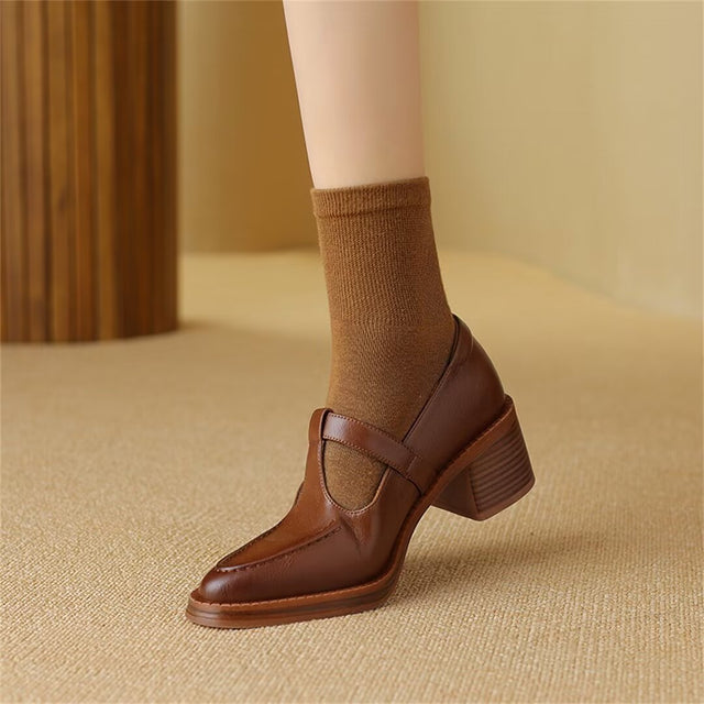 Opulessa Buckled Elegance Pumps