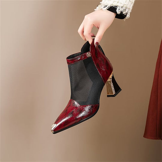 Serpatura Luxalon Zipped Boots