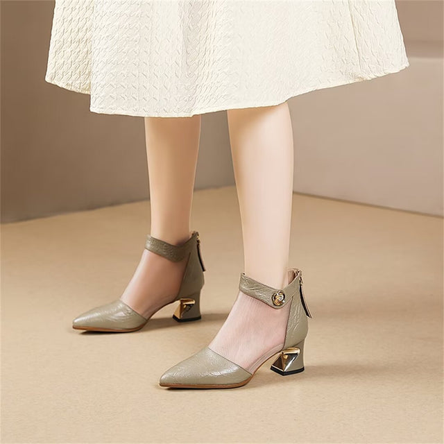 Zephyrique Glam Zipper Boots