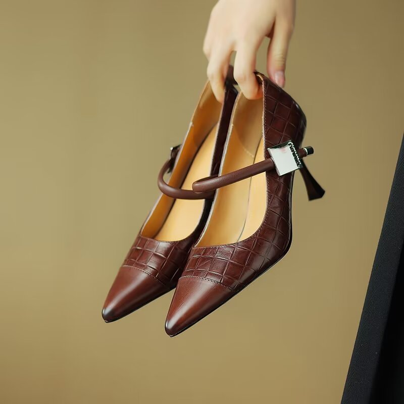 Serpatura Diamoré Buckle Stilettos