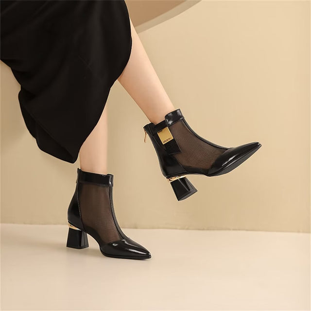 Veltique Luxe Ankle Booties