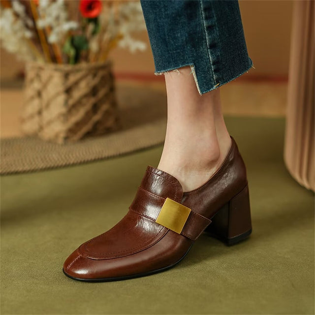 Veltique Office Slip Heels