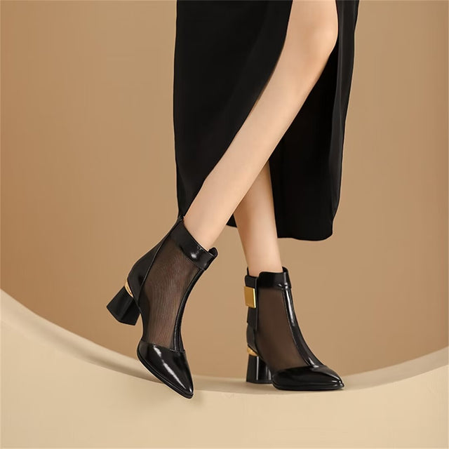 Veltique Luxe Ankle Booties