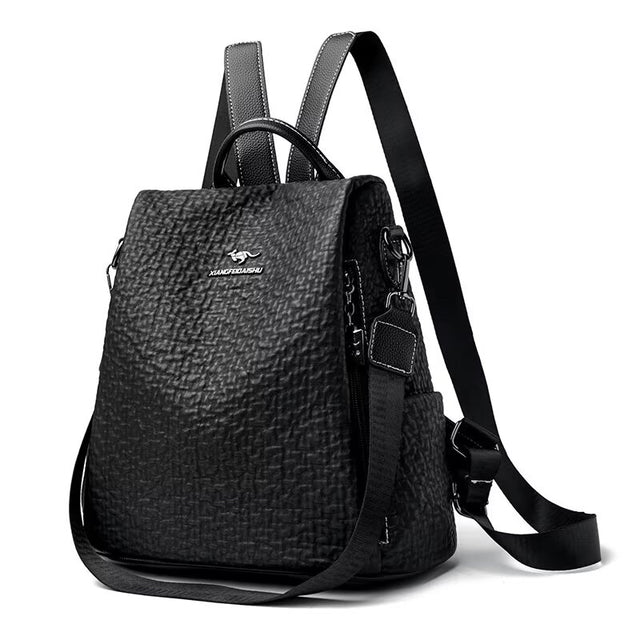 Veltique Zip Backpack Elegance
