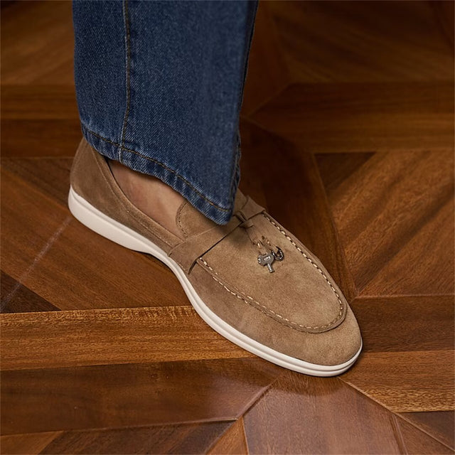 SleekStep Leather Loafers for Men