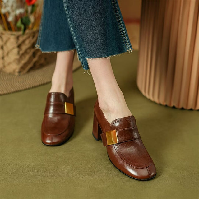 Veltique Office Slip Heels