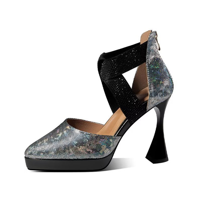 Skyward Stride PoshFlare Heels