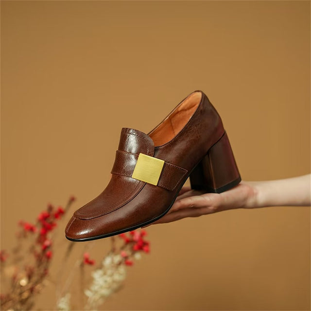 Veltique Office Slip Heels