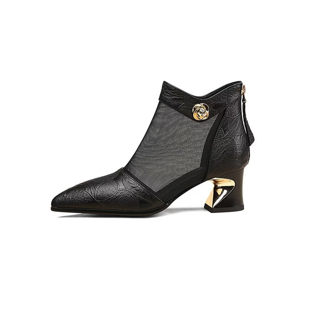 Zephyrique Glam Zipper Boots