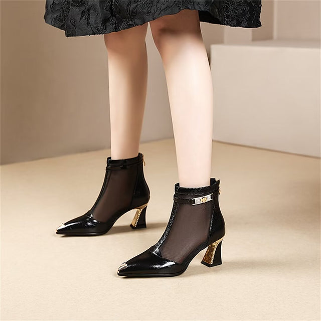 Diamoré Croctex Zipper Booties