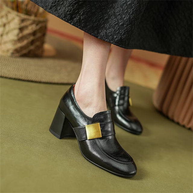 Veltique Office Slip Heels