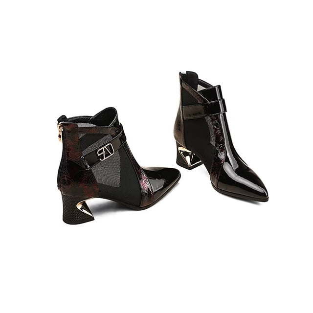 Auburnyx Silvareign Ankle Boots