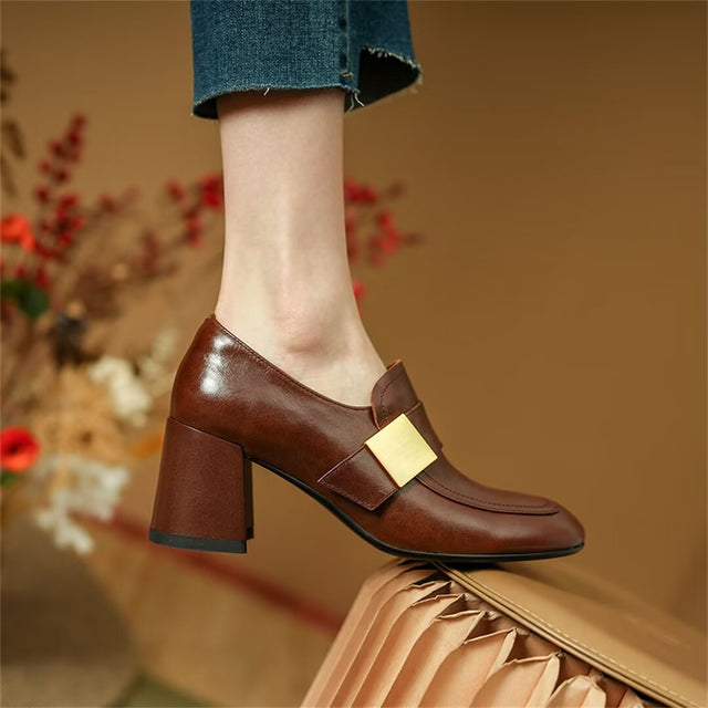 Veltique Office Slip Heels