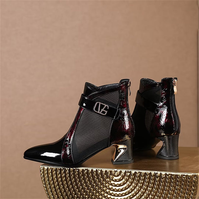 Auburnyx Silvareign Ankle Boots