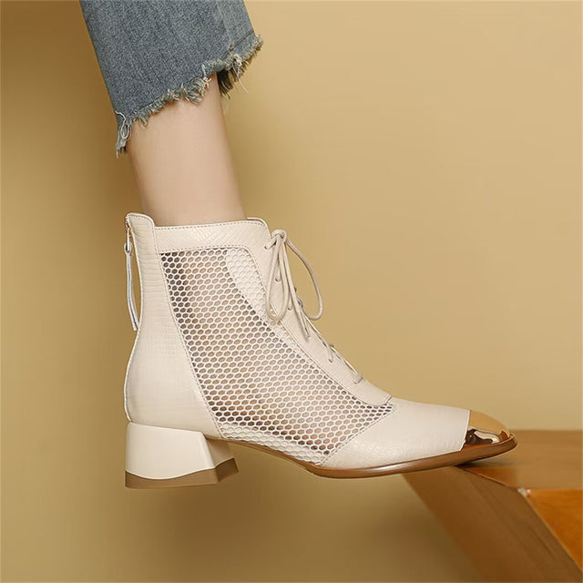 Zip-Stride Serpatura Office Boots