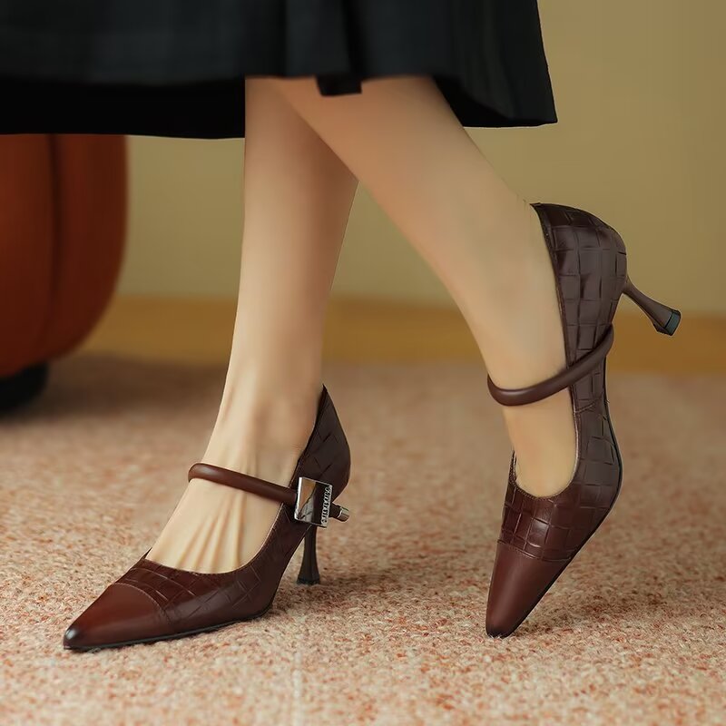 Serpatura Diamoré Buckle Stilettos