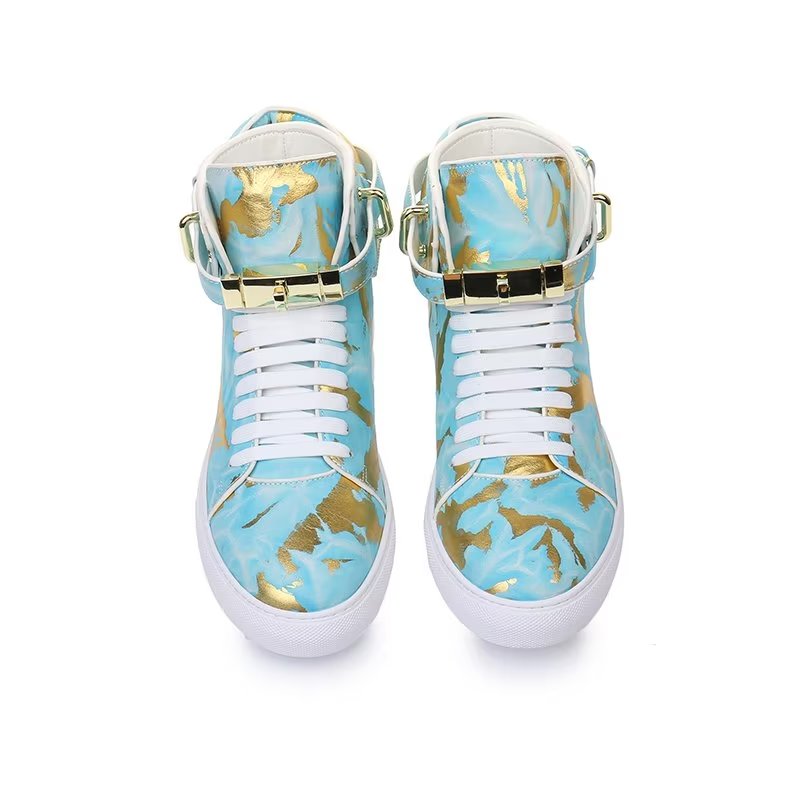 Nova High-Top – Blue Burst