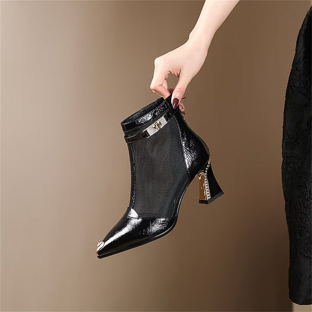 Diamoré Croctex Zipper Booties