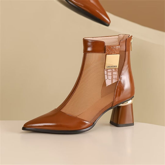 Veltique Luxe Ankle Booties