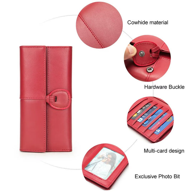 Veltique Zipper Wristlet Elegance