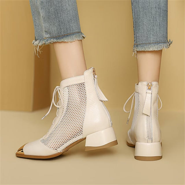 Zip-Stride Serpatura Office Boots