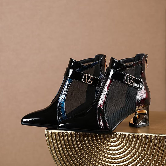 Auburnyx Silvareign Ankle Boots