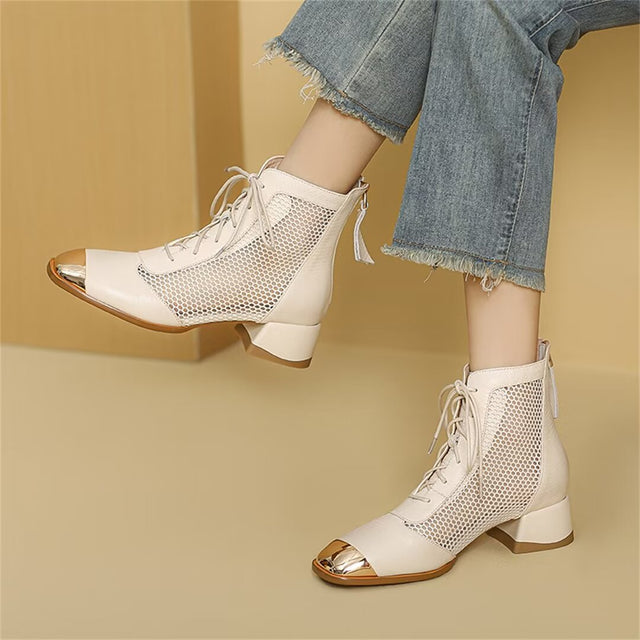 Zip-Stride Serpatura Office Boots