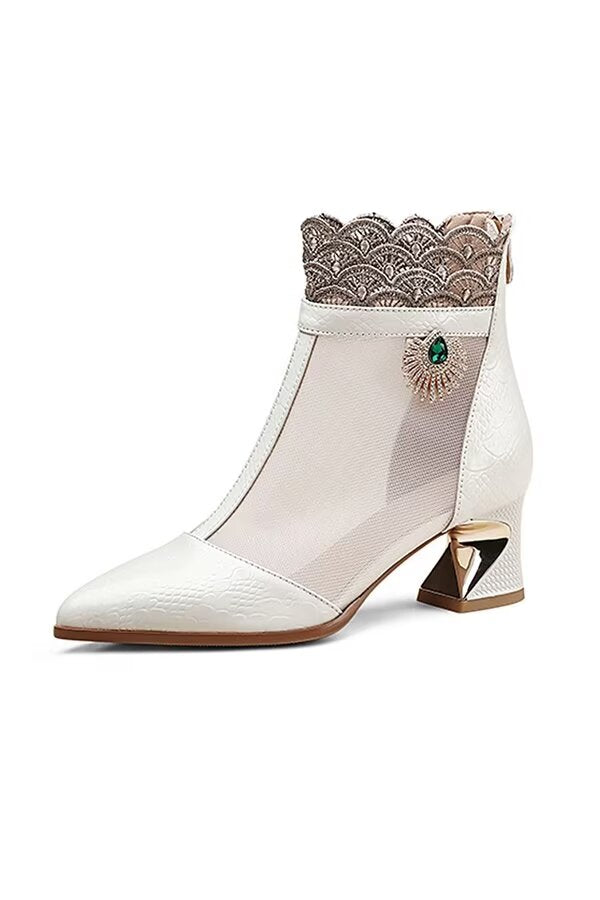 Luxalon Croctex Zipped Boots