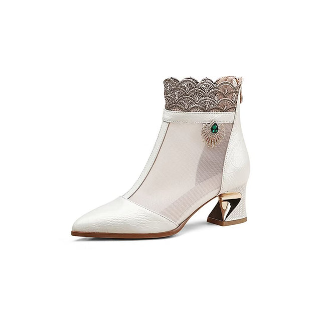 Luxalon Croctex Zipped Boots