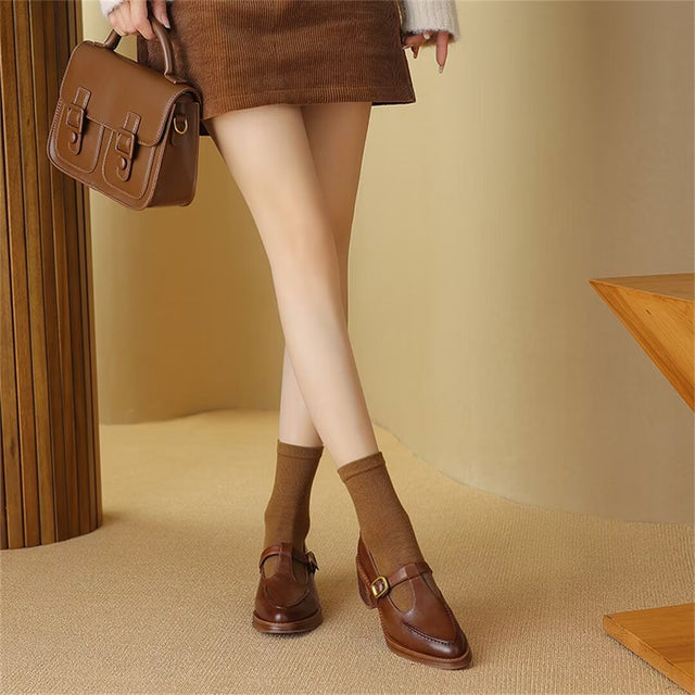 Opulessa Buckled Elegance Pumps