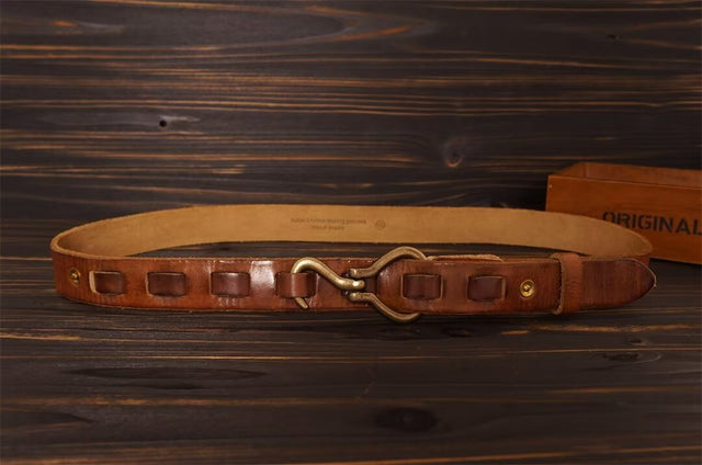 Pantherique Veltique Luxe Leather Belt