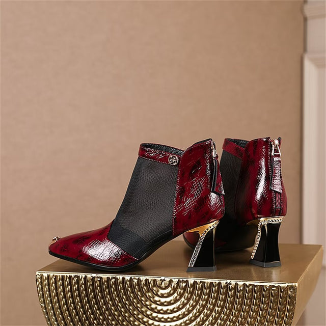 Serpatura Luxalon Zipped Boots