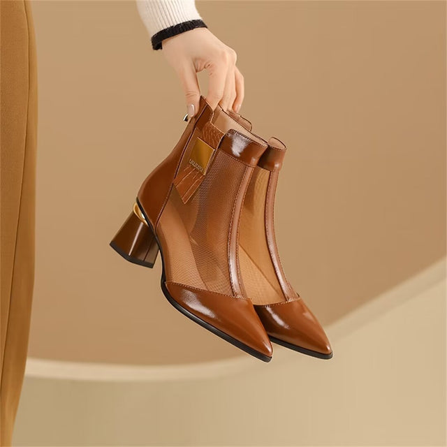 Veltique Luxe Ankle Booties