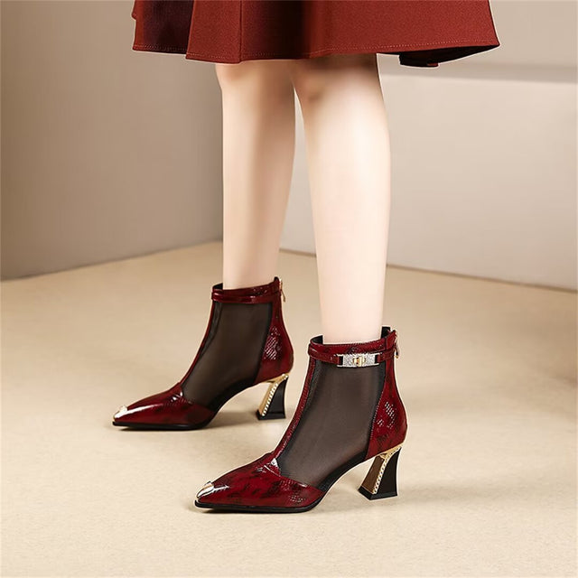 Diamoré Croctex Zipper Booties