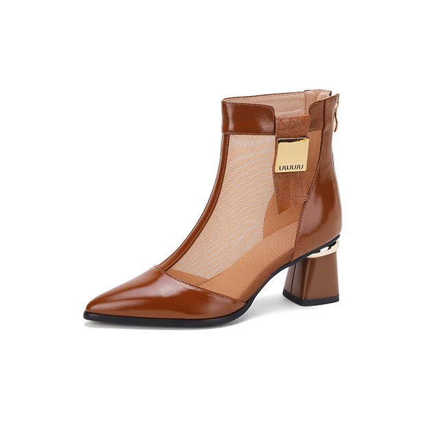 Veltique Luxe Ankle Booties