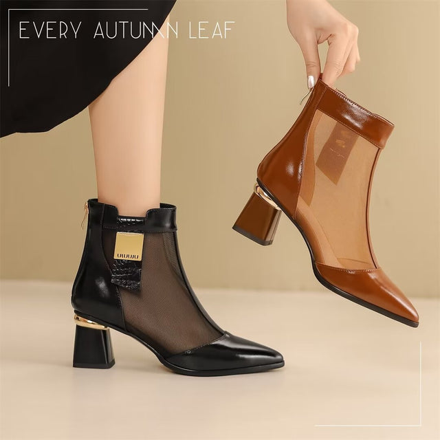 Veltique Luxe Ankle Booties