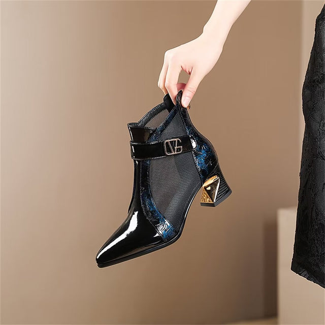 Auburnyx Silvareign Ankle Boots