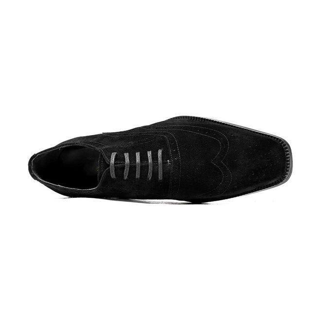 Veltoria LuxeLace Suede Dress Shoes