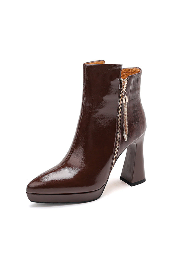 Glamour Step Luxe Booties