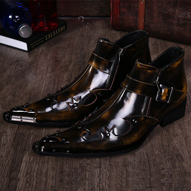 Veltique Luxe Zippered Boots